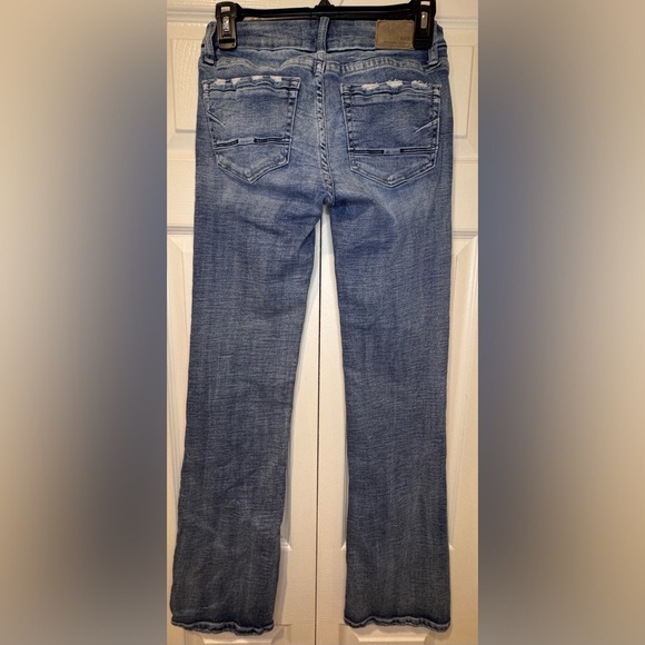 BKE low rise slim fit low rise boot cut denim jeans. Size 26. - Picture 2 of 11